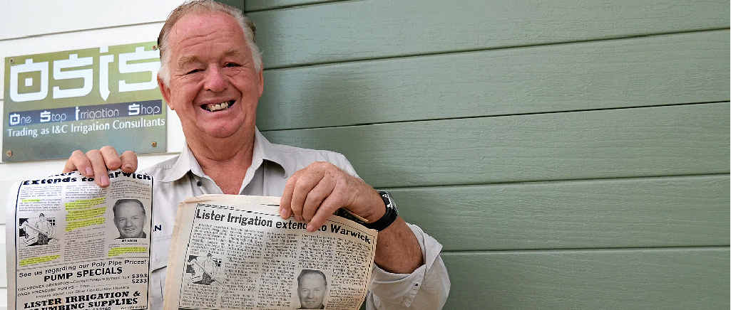 40 YEARS STRONG: OSIS owner Ian Lister shows off the history behind his business. 40 YEARS STRONG: OSIS owner Ian Lister shows off the history behind his business.